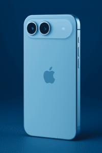 iPhone Air 2 leak backside design blue color