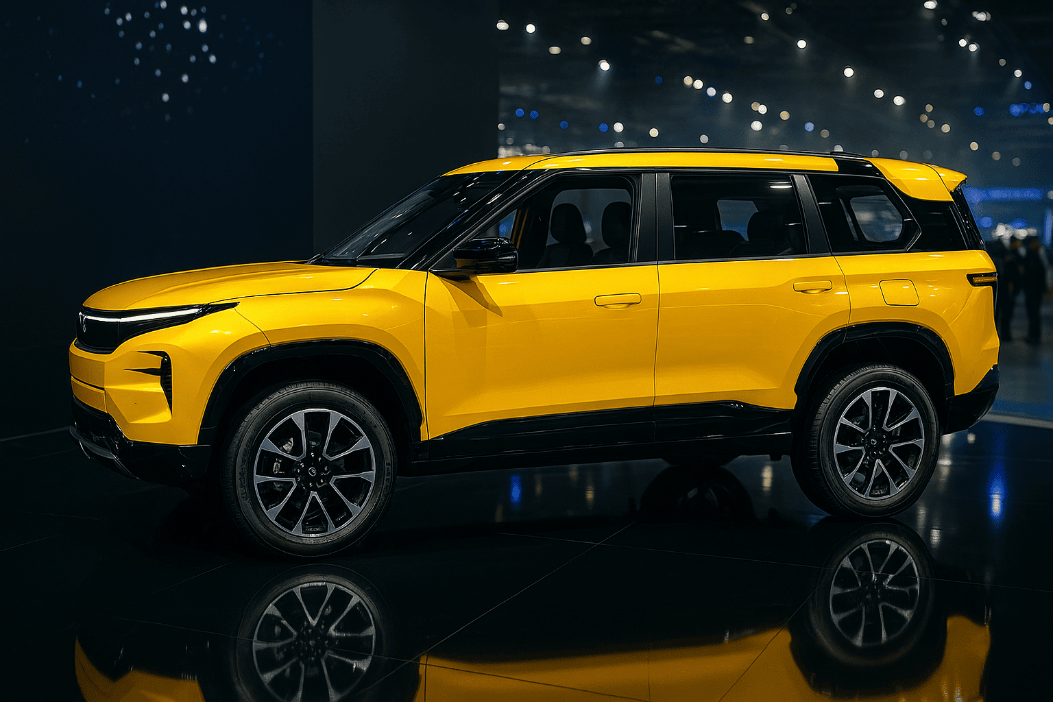 Tata Sierra 2025 yellow variant image